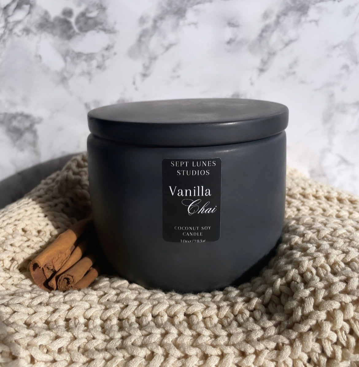 Vanilla Chai Coconut Soy Wax Candle | Fall Collection