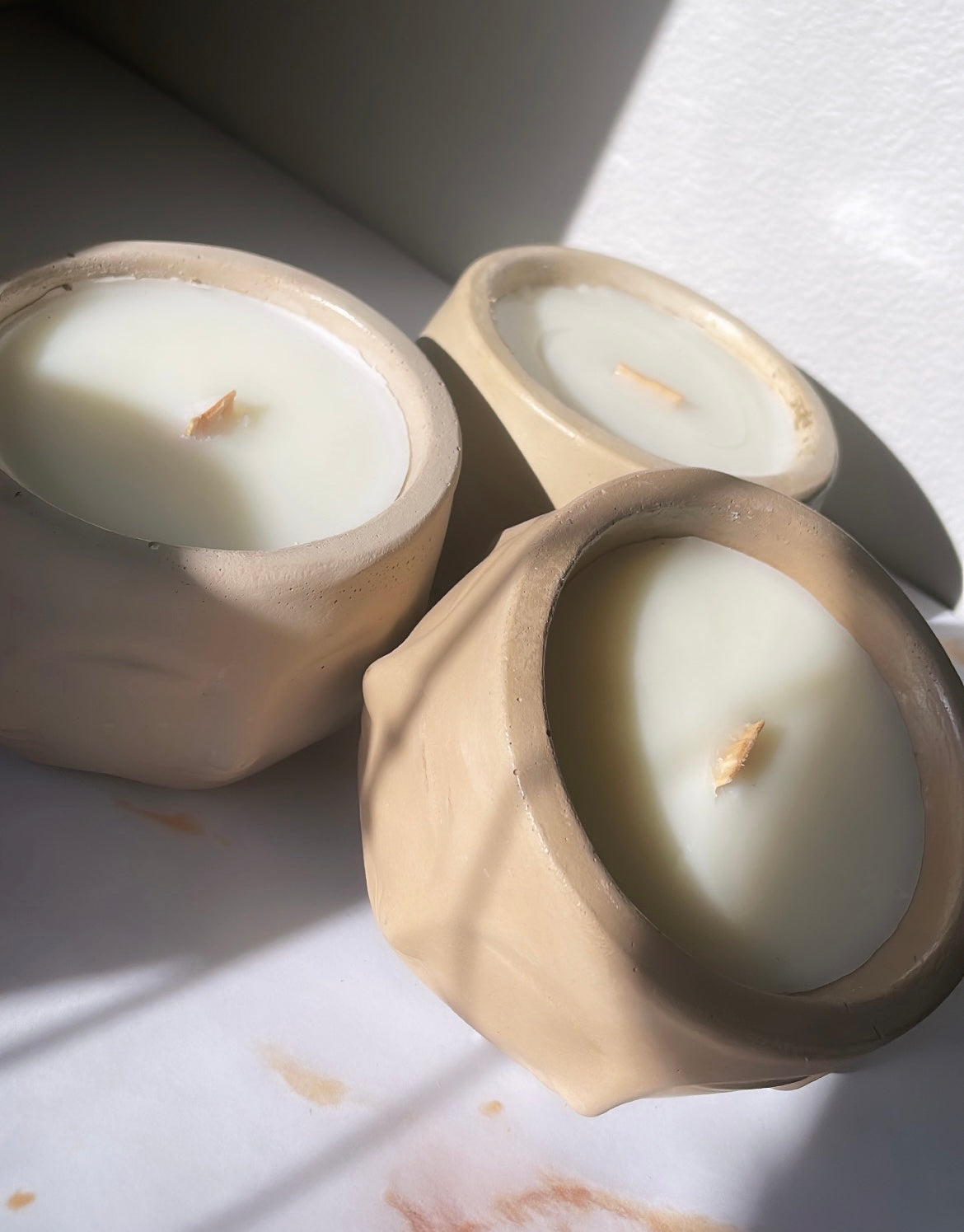 Moon Face 4oz Coconut Soy Wax Wood Wick Candle